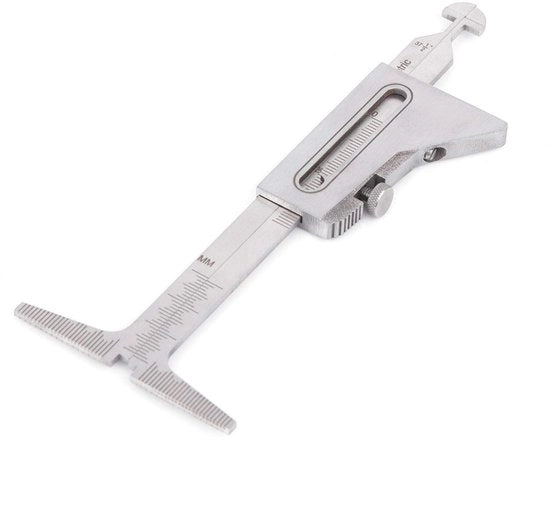 Misuratore di Pressione del Tubo 0-6 mm Alta Precisione - Misuratore di Pressione in Acciaio Inossidabile - Allineamento Interno - Metrico/Imperiale - Duraturo - lettura Chiara