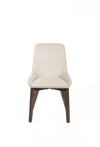 Set 4 Sedie 62x49,5xH87 cm in Tessuto Vera Beige