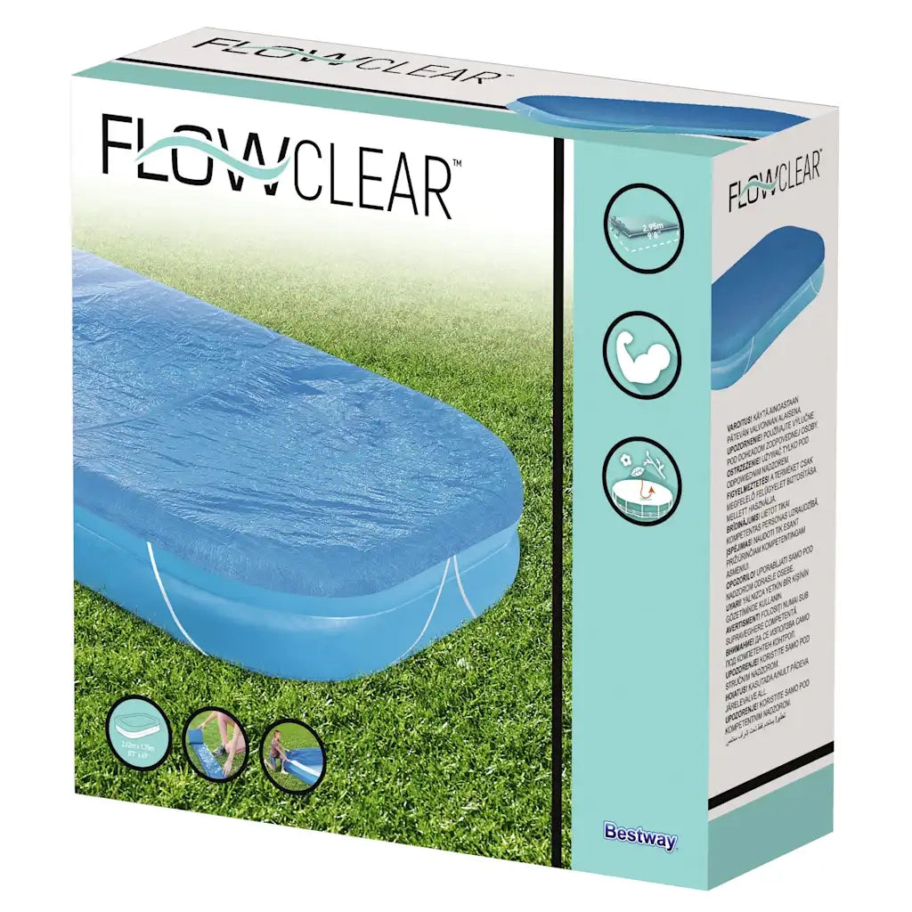 Bestway Copertura per Piscina Flowclear 262x175x51 cm 3202610