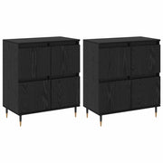 Armadio 2 pz Rovere Nero 60 x 35 x 70 cm CFW4308640
