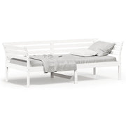 Letto singolo | Letto per adulti | Dormeuse senza Materasso Bianca 80x200 cm Legno Massello Pino