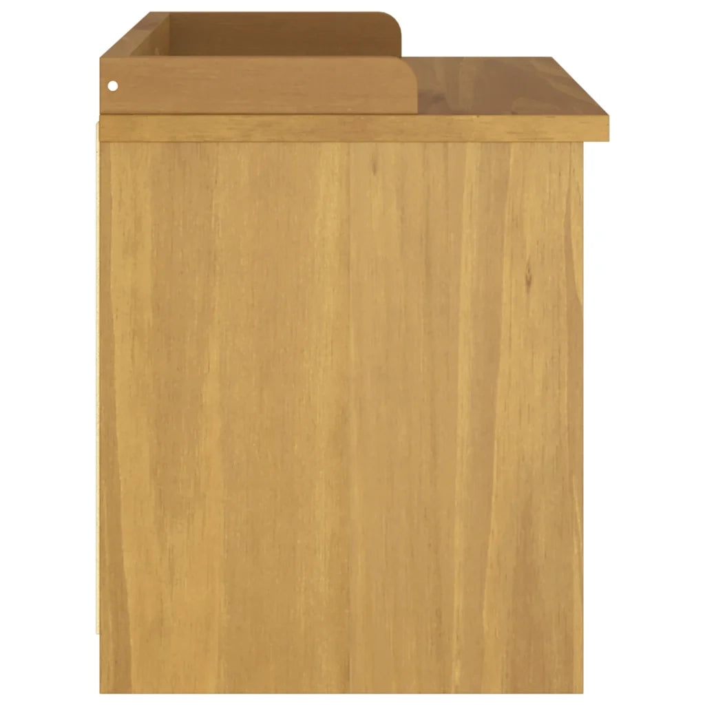 Panca da Corridoio SANDNES 87x40x50 cm Legno Massello di Pino