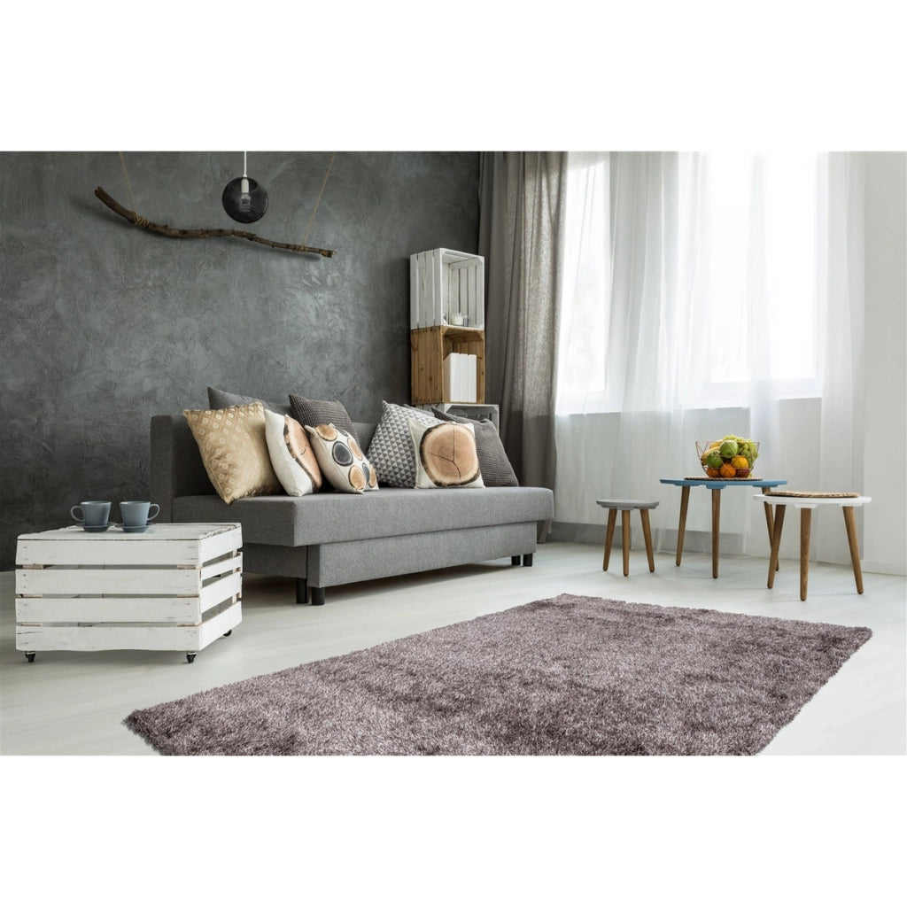 Tappeto Shaggy Crystal 350 Champagne a pelo lungo