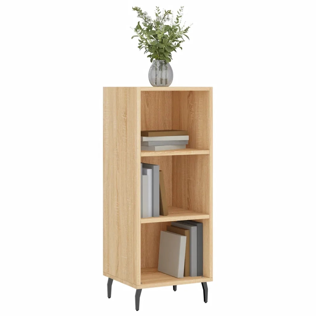 Credenza Rovere Sonoma 34,5x32,5x90 cm in Legno Multistrato 828751