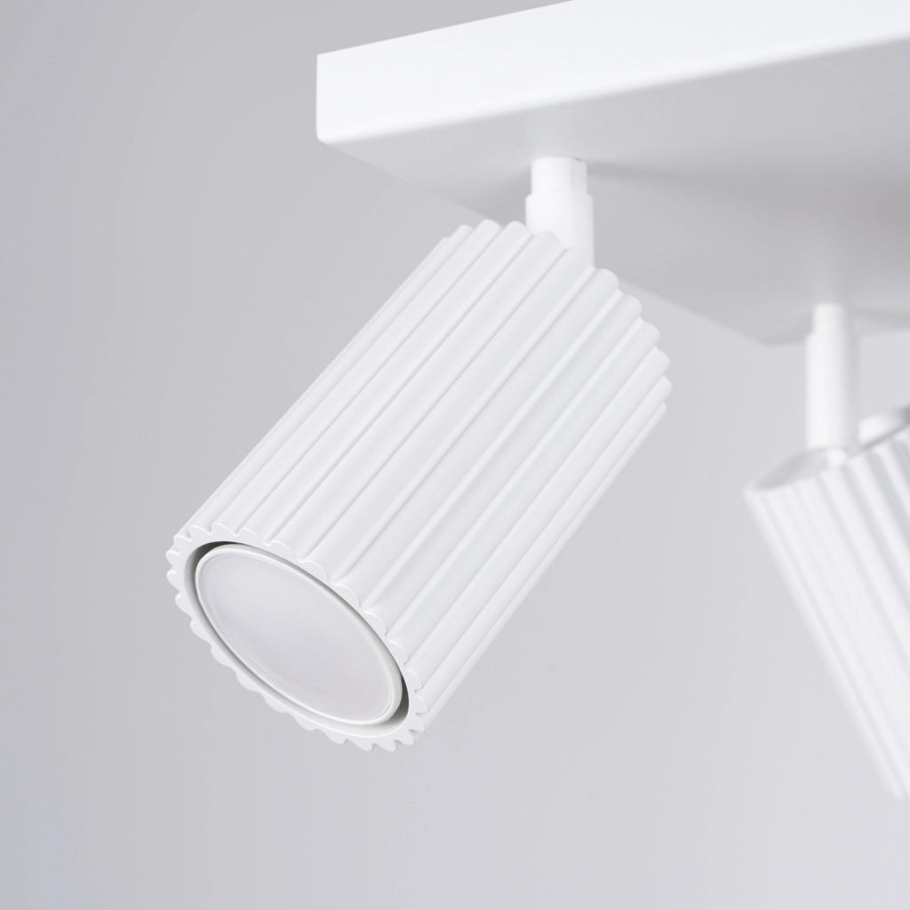 Plafoniera quadrata bianca 25cm 4xGU10 GRAVIO Pure Lume