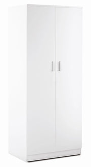 Amadio 2 ante H182 L77 P52 Cm colore Bianco liscio 455k Sarmog