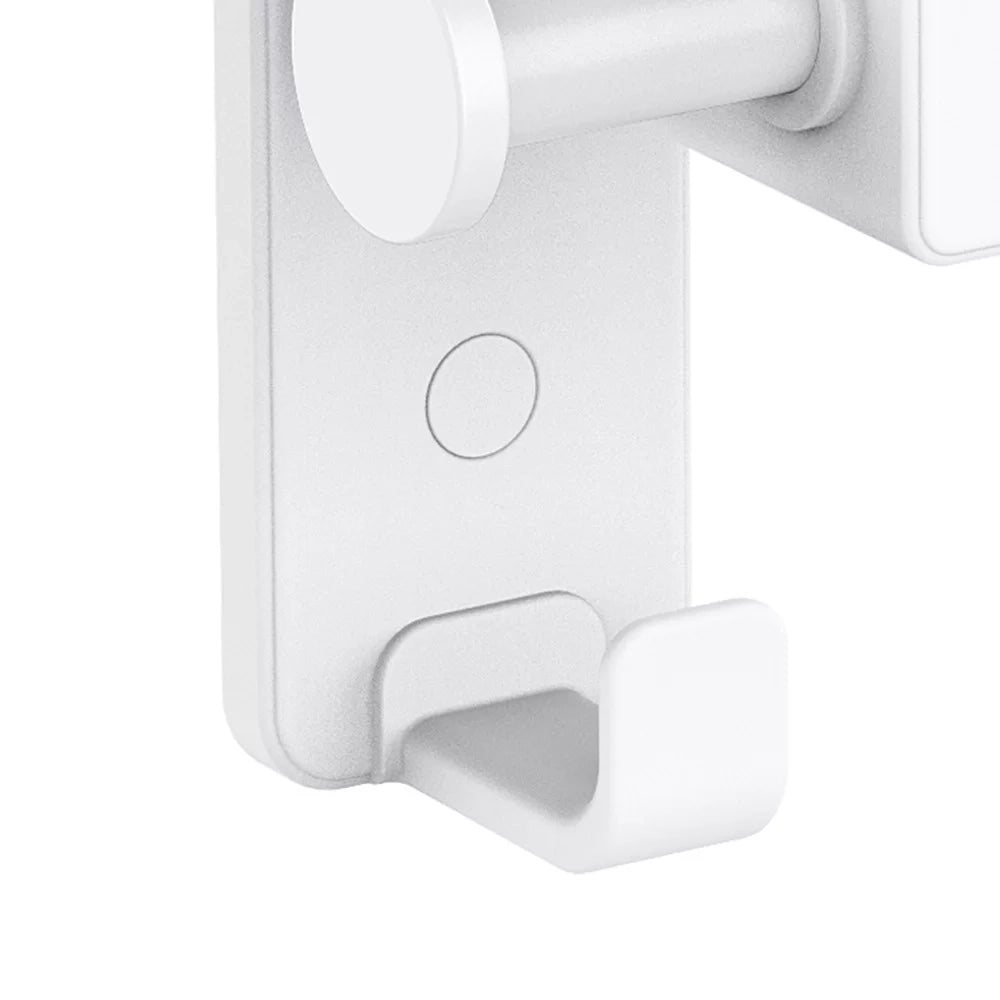 Porta abito a muro con 2 ganci bianco - Serie Blend