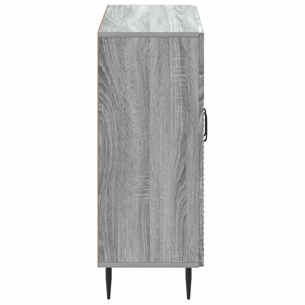 Mobiletto da Bagno HAARLEM Sonoma grigio 59,5 x 31 x 80 cm 896841