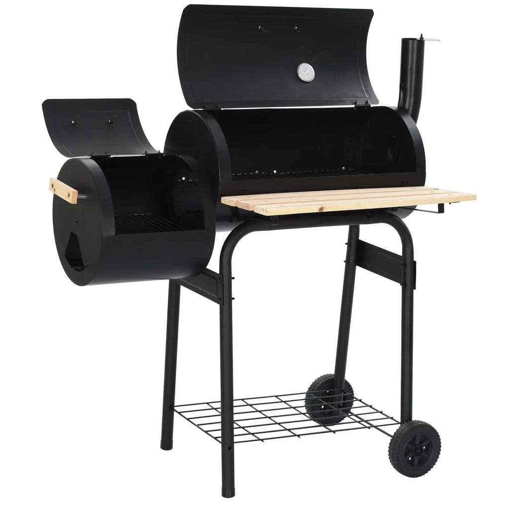 Griglia da Esterno 103 x 60 x 113 cm Acciaio Nero 3443025