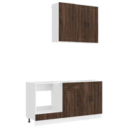 Unità Cucina LUCCA 5 pcs Rovere Marrone Legno ingegnerizzato 3438262
