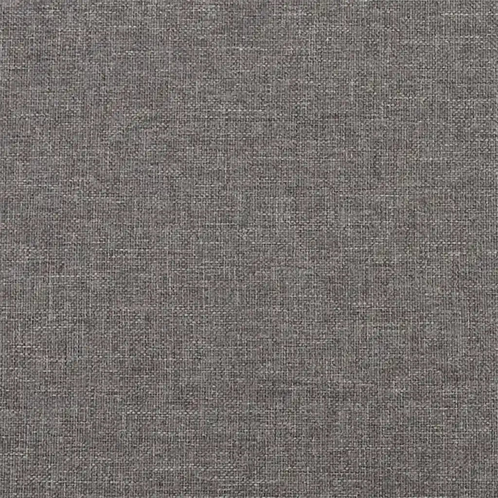 Divano a 3 Posti con Poggiapiedi Grigio Scuro 210cm in Tessuto cod mxl 13907