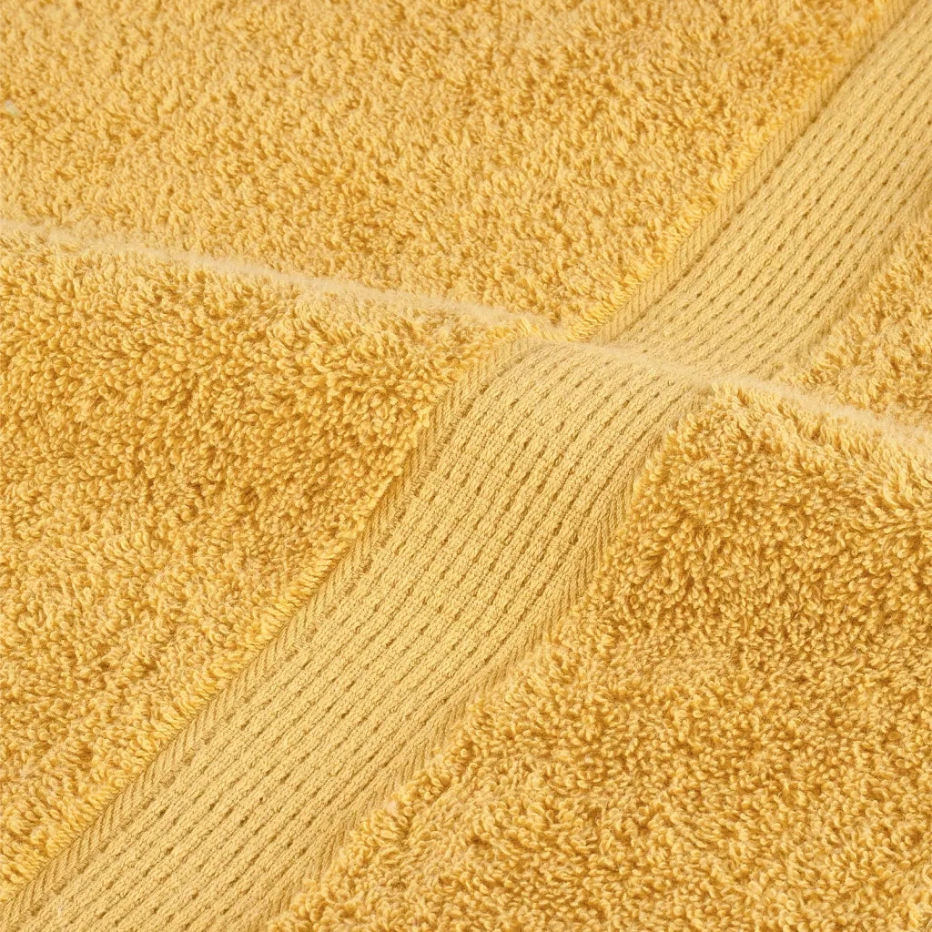 Asciugamani Premium SOLUND 2 pz | Teli per bagno Oro 100x200 cm 600 g/m2