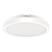 Plafoniera LED tonda 28cm 24W 4000K IP65 bianca Eko-Light