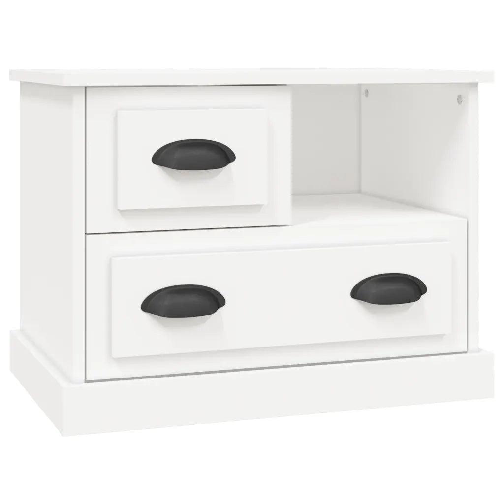Comodino Bianco 60x39x45 cm 816360