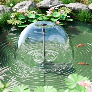 CUP-129 Pompa fontana con UVC 9W, 1000 l/h 24W, 4 giochi d'acqua, Pompa filtro laghetto