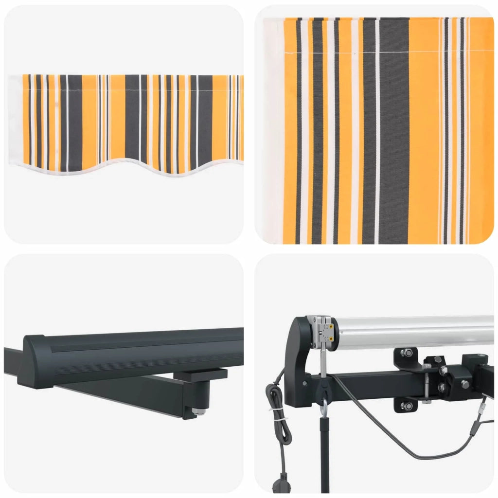Tessuto per Tenda con Multicolore 350 x 250 cm Poliestere 3330310