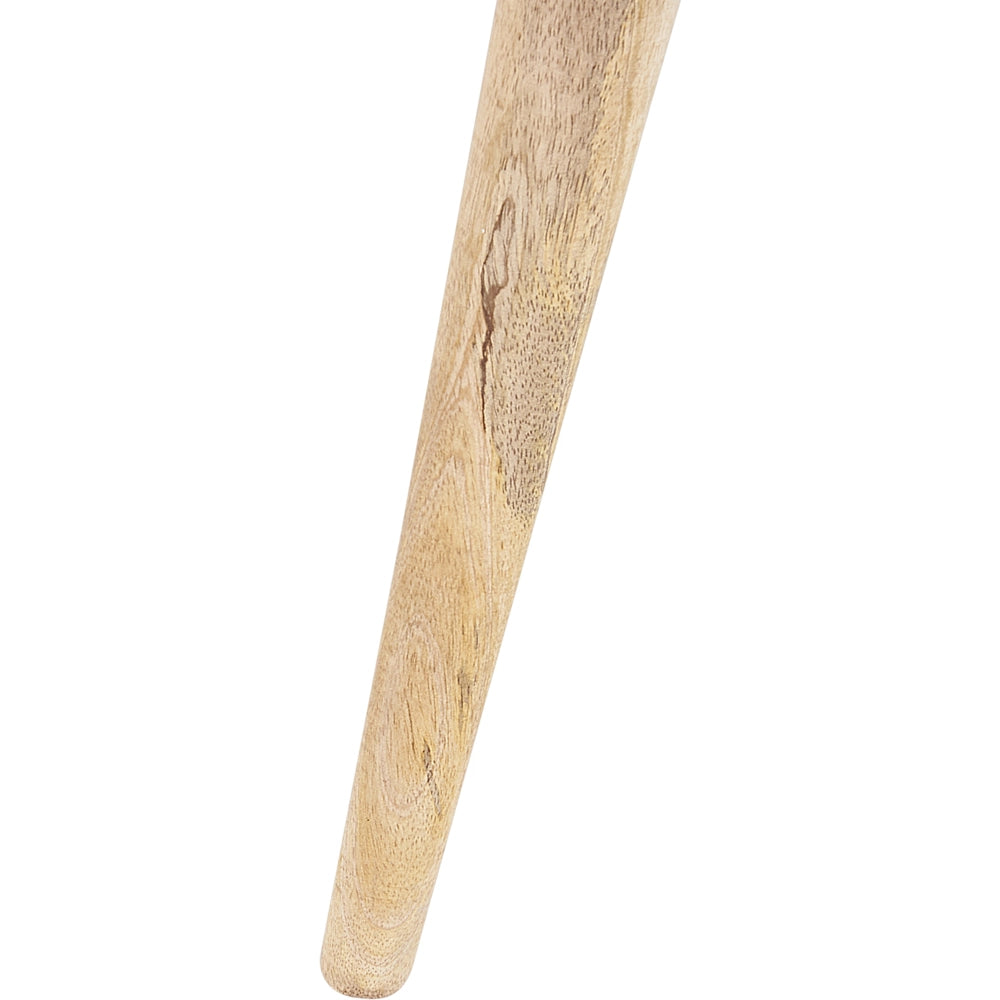 Set di 2 tavolini in legno di mango chiaro Tavolino decorativo Tavolino da salotto piccolo Design orientale