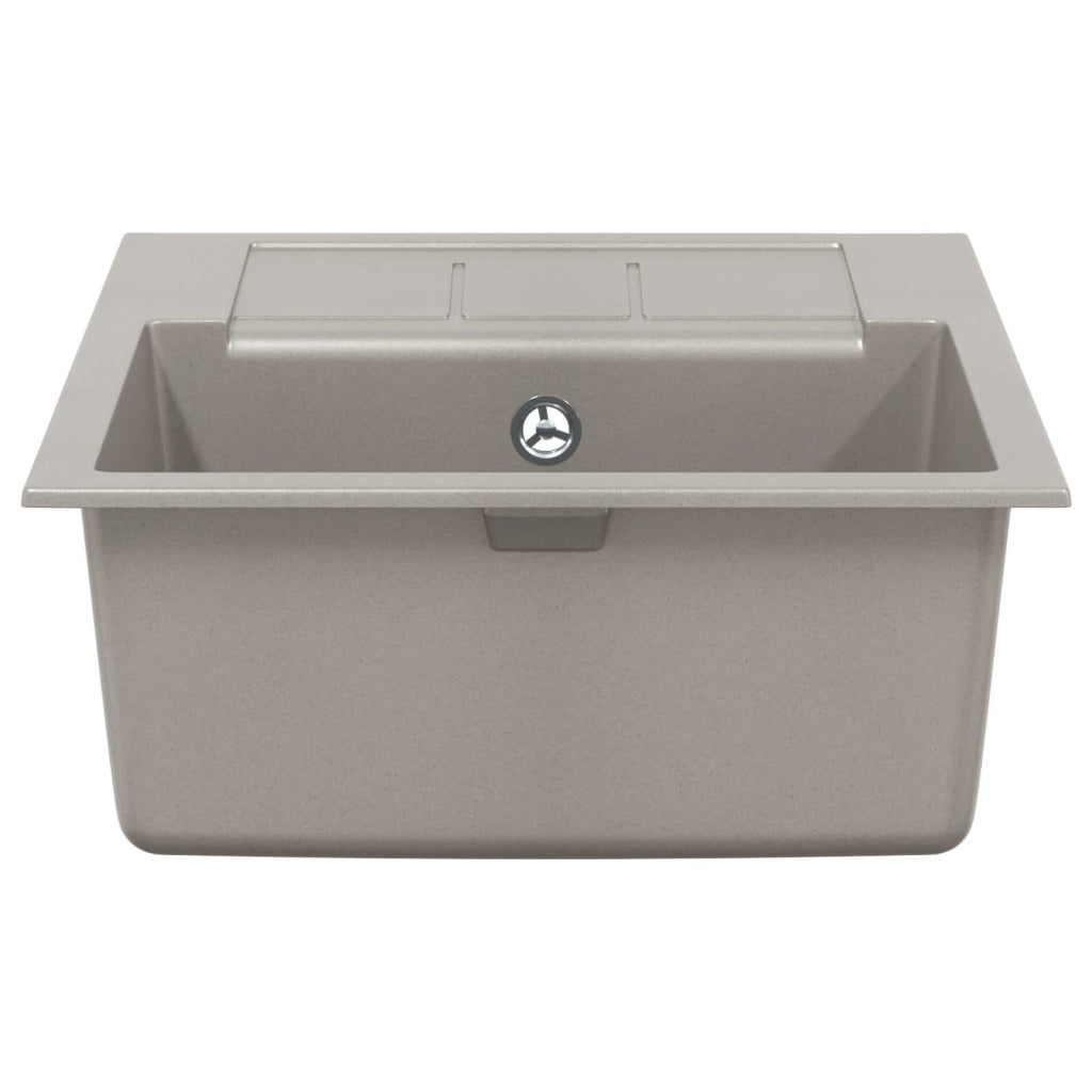 Lavello Grigio 620 x 500 mm 80% Quarzo e 20% Resina CFW2177194