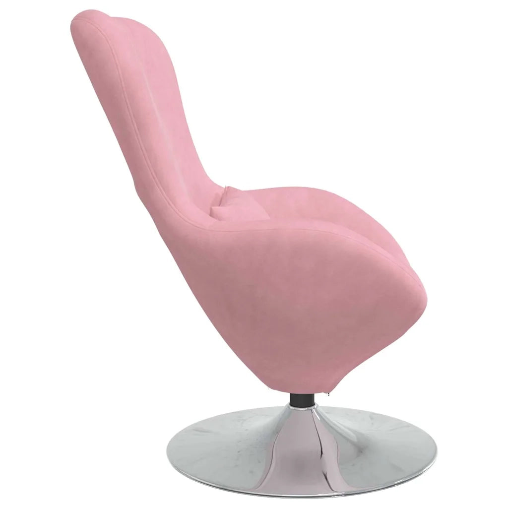 Poltrona uovo Rosa Velluto 42002728