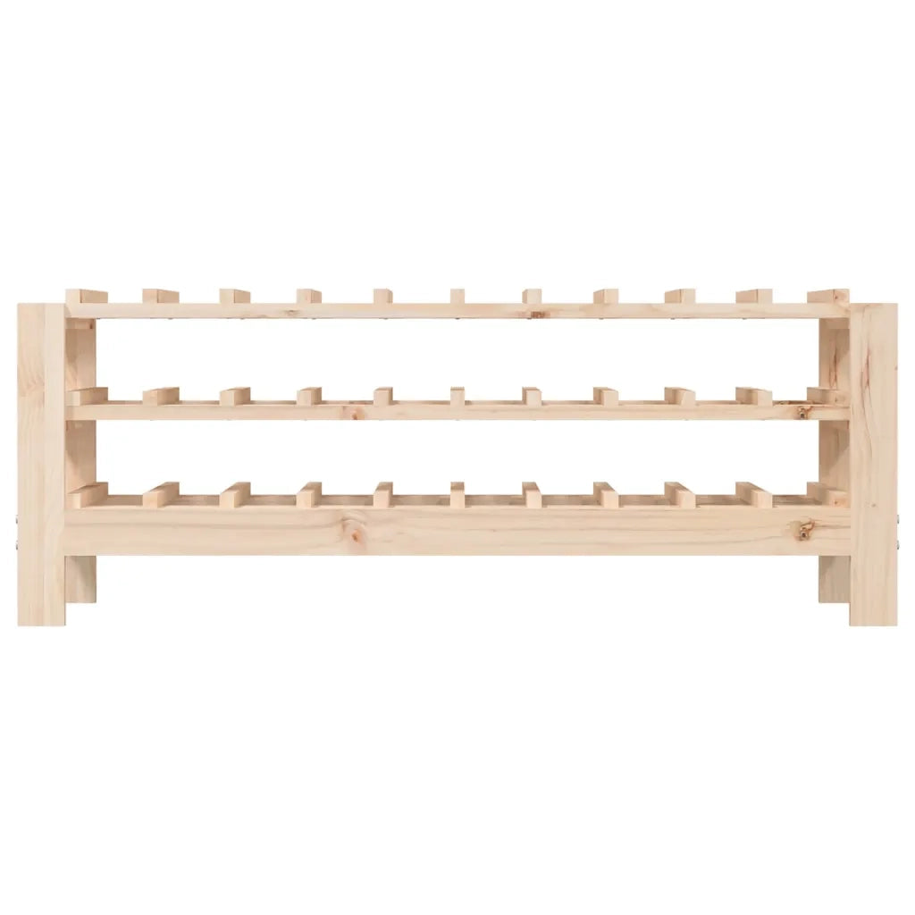 Portavini 109,5x30x42 cm in Legno Massello di Pino cod mxl 39983