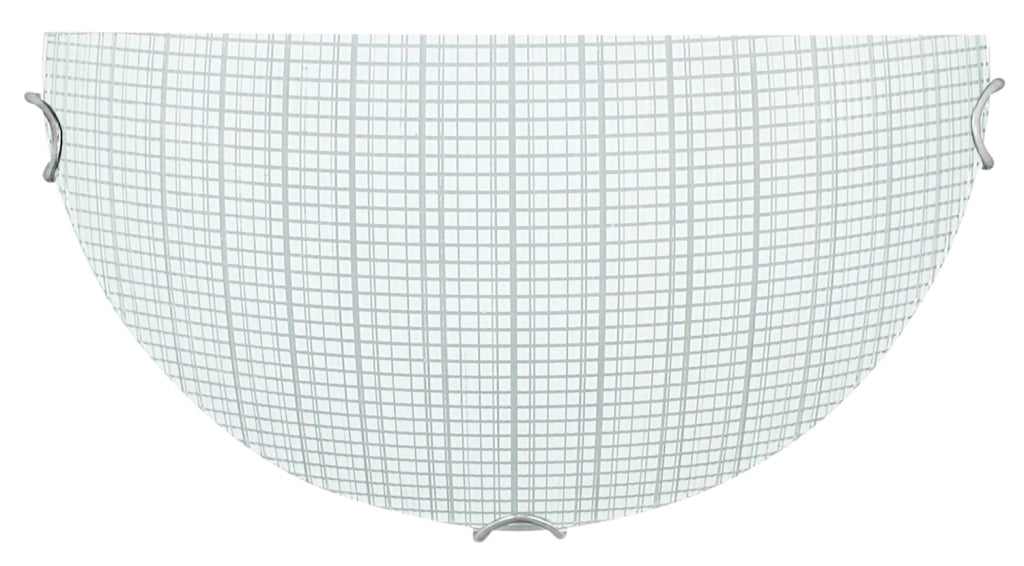 Candellux Plafoniera ELITA vetro bianco/cromo 30cm E27