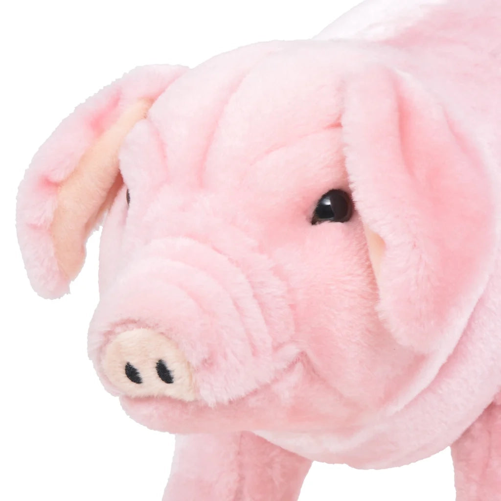 Maialino in Peluche in Piedi Rosa XXL 91340