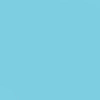 Sgabello Pieghevole da Campeggio Slim Ø30x45 h cm in Acciaio Blu