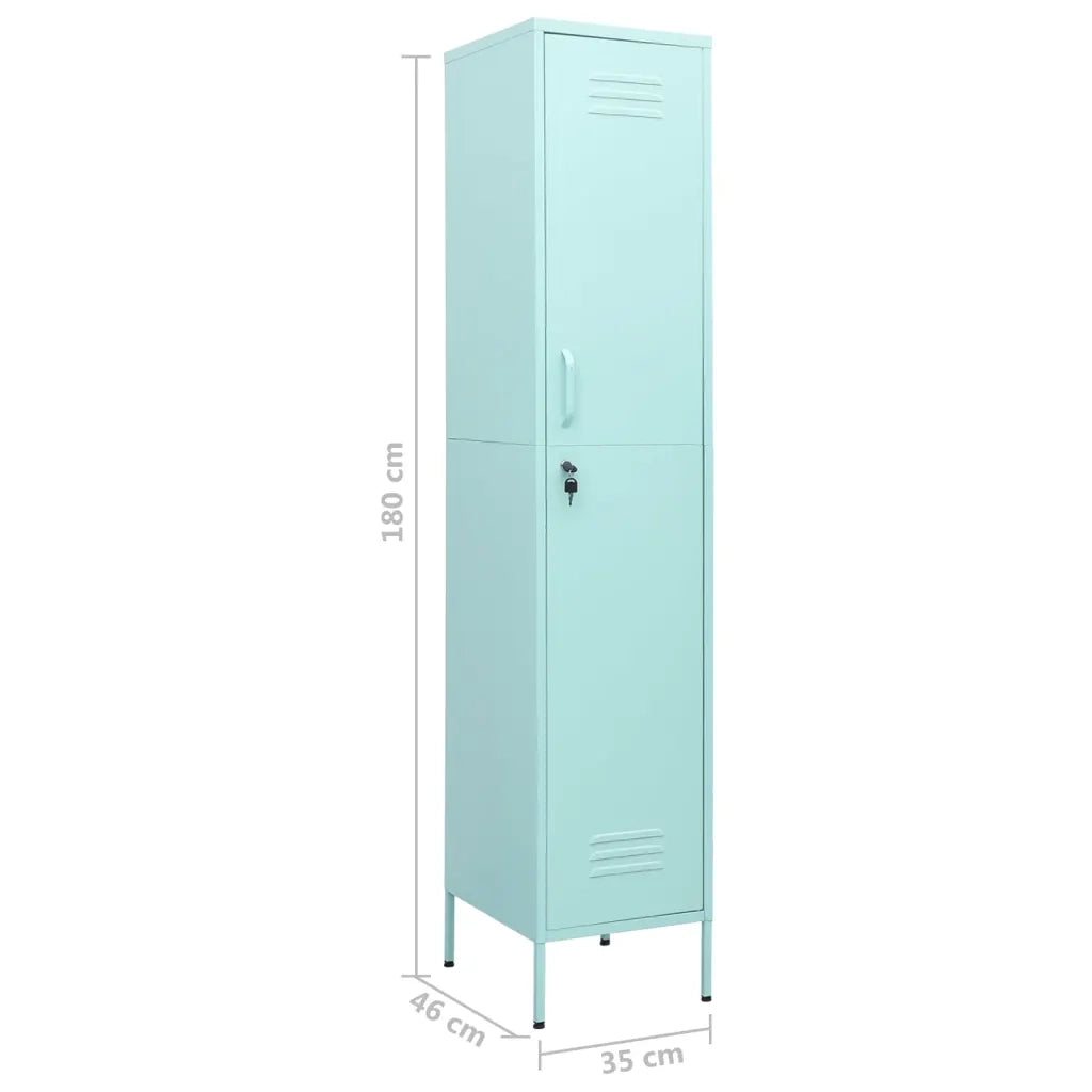 Armadio Menta 35x46x180 cm in Acciaio 336257