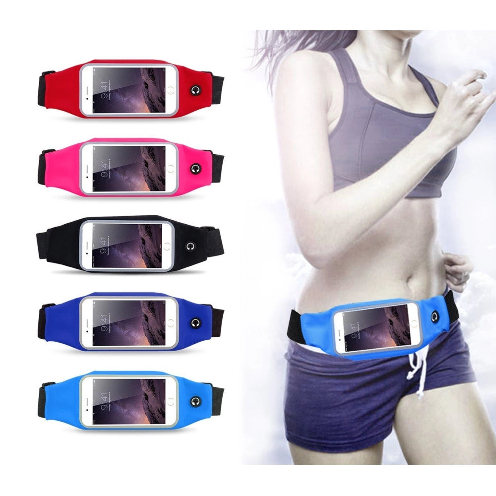 Trade Shop - Marsupio Porta Cellulare Smartphone Impermeabile Da Corsa Sport -