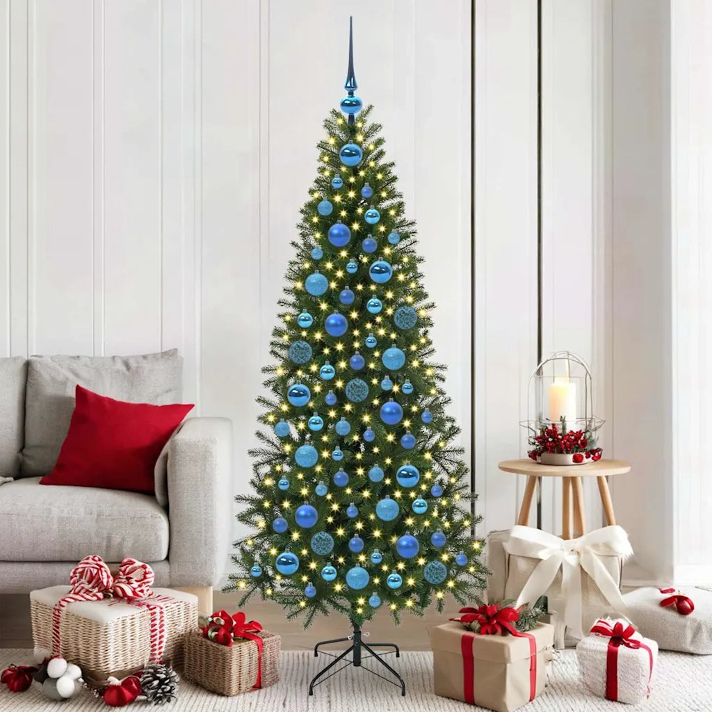 Set di Palle di Natale con 300 LED 120 pcs Blu Plastica 42018840