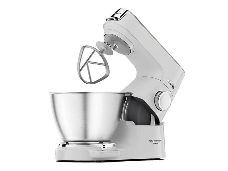 Kenwood KVC65.001WH robot da cucina 1200 W 5 L Acciaio inossidabile, Bianco Bilance incorporate