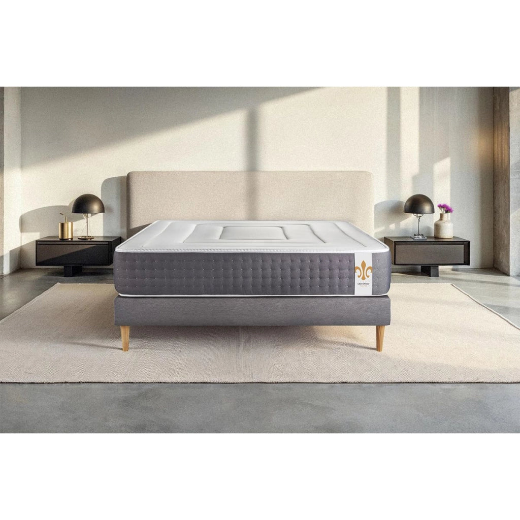Materasso 200x200 cm a molle insacchettate e memory foam - Vingt-Six