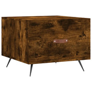 Tavolino da salotto | Tavolino da caff¨¨ | Tavolino da Soggiorno Rovere Fumo 50x50x40 cm Legno Multistrato
