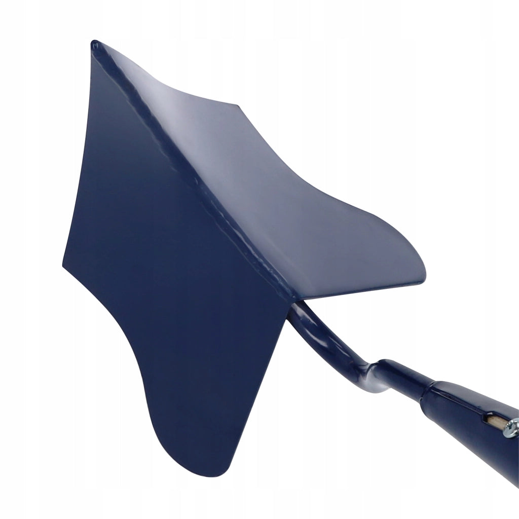 KADAX Ripper per patate manuale, piccolo aratro da giardino con vomere zigrinato da 170 cm