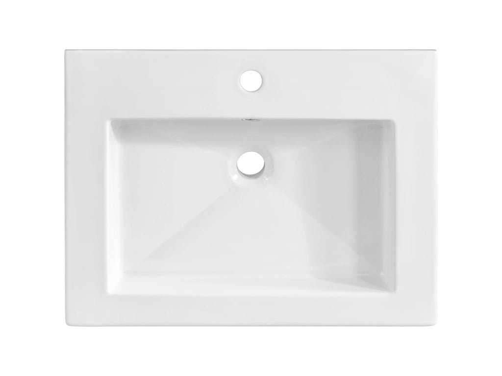 Lavabo per mobile a una vasca 60 cm Lavabi per mobile 61 x 14 x 46 cm