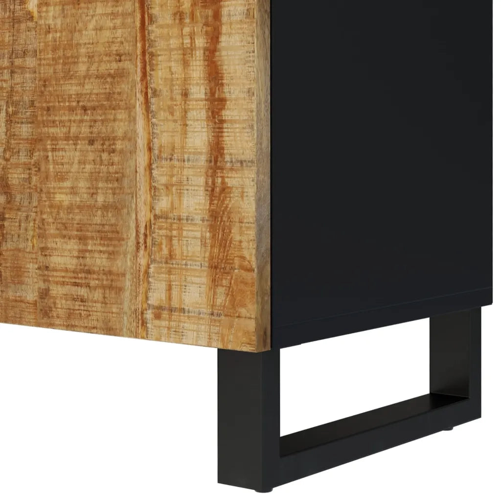 Mobile TV 105x33,5x46cm Legno Massello Mango Legno Multistrato 351958