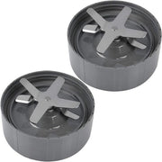 Hood di ricambio 2-pack grigio per Juicer 900w 600w - Lame con anello di gomma di sigillatura.