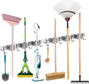 Sistema di appoggio per attrezzi - Sistema di appoggio per attrezzi da giardino - Sistema di appoggio per attrezzi da giardino - Attrezzo per giardiniere - Sistema di appoggio per attrezzi - RVS - Giardino
