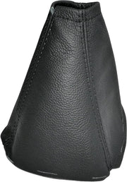 Accessori in pelle per cambio manuale - Adatto a Toyota Verso AR20 2009-2012 - Nero con stuoie nere - Cambio manuale a mano - Accessorio duraturo e stile
