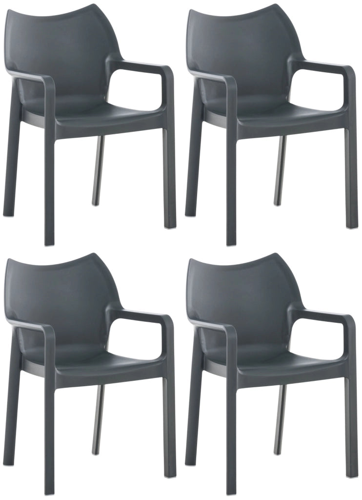 Set di 4 sedie Diva 8