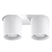 Faretto soffitto RONDEO 2 luci bianco GU10 PureLume