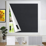 Tappeto di oscuramento 300x145cm - Tenda di oscuramento portatile - Tende di oscuramento temporanee con nastro adesivo - Profilo morbido - Adesivo self-attacco
