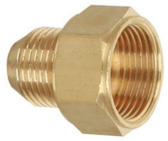 Adattatore per alta pressione per pulitore a alta pressione - Adattatore di connessione - Duraturo e affidabile - Oro - Adattatore di tubo - Adatto per pulitori a alta pressione - Lunghezza 22m.