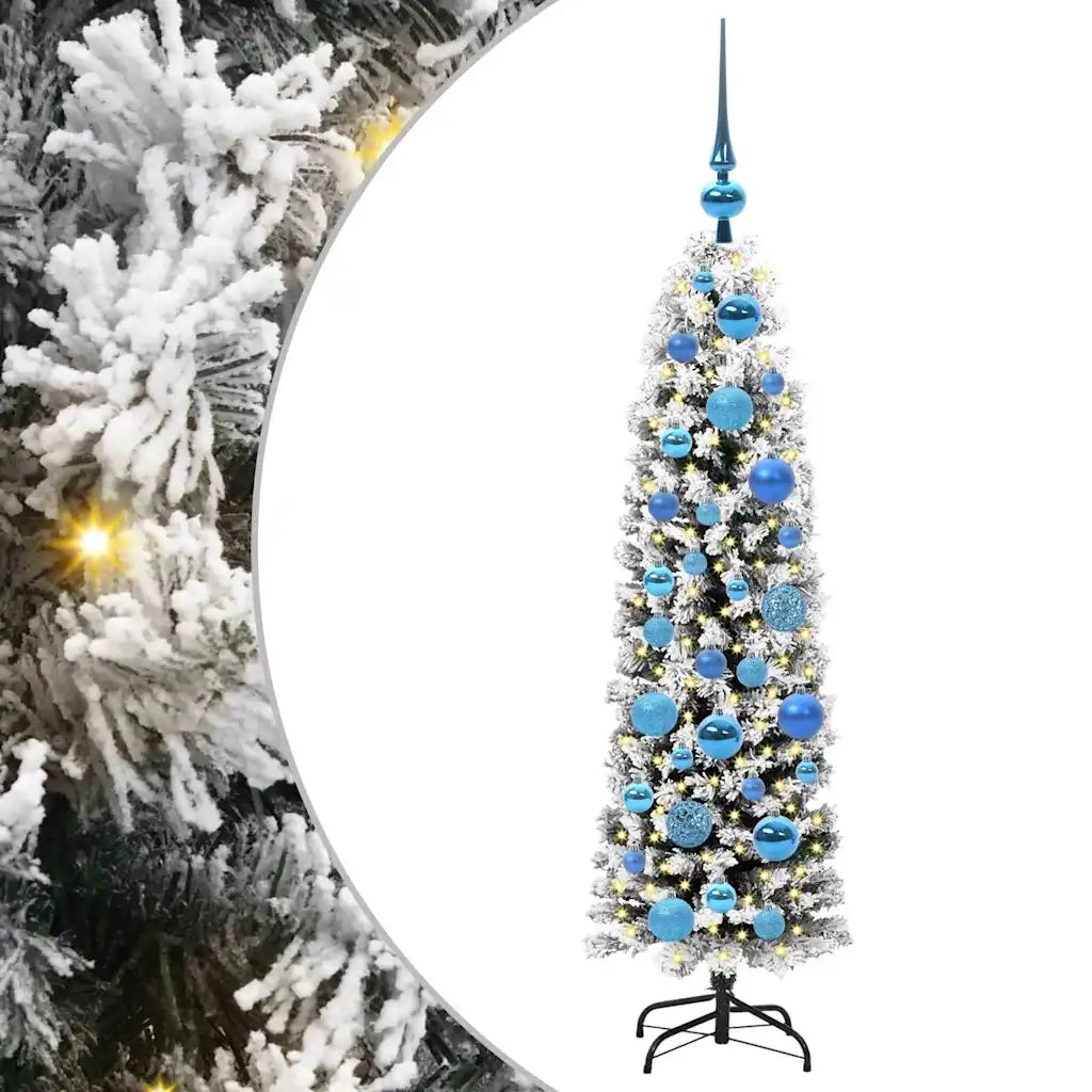 Albero di Natale artificiale con 150 LED Verde 120 cm 3395003