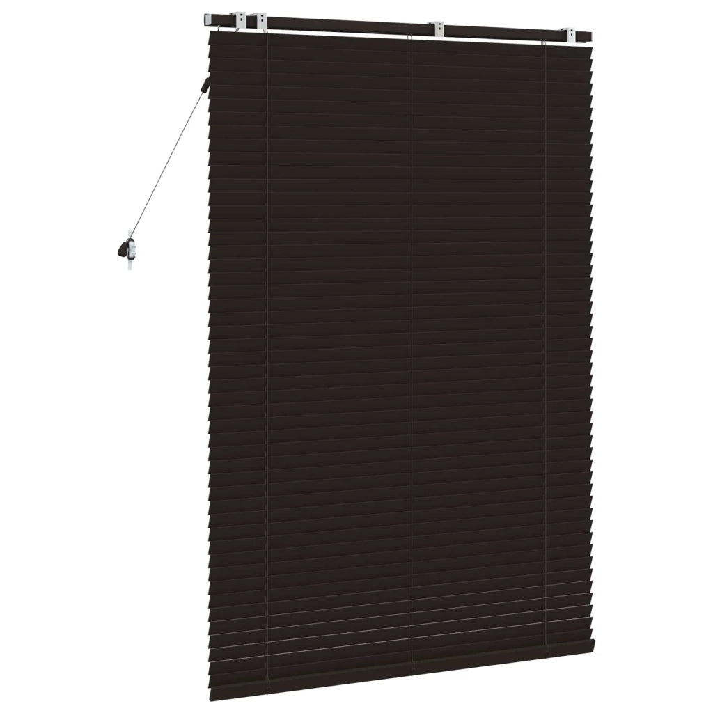 Tenda Veneziana Marrone Scuro 115 x 160 cm 35 mm 42015569