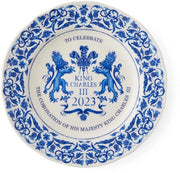 Piatti da Tavola Portmeirion, blu/bianco, 23 cm