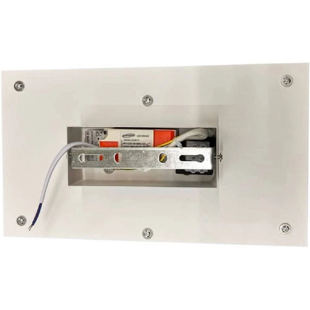 Trade Shop - Applique Led Moderno Da Parete Retroilluminato 13w 3 Colorazione Di Luce Aq18-3c -