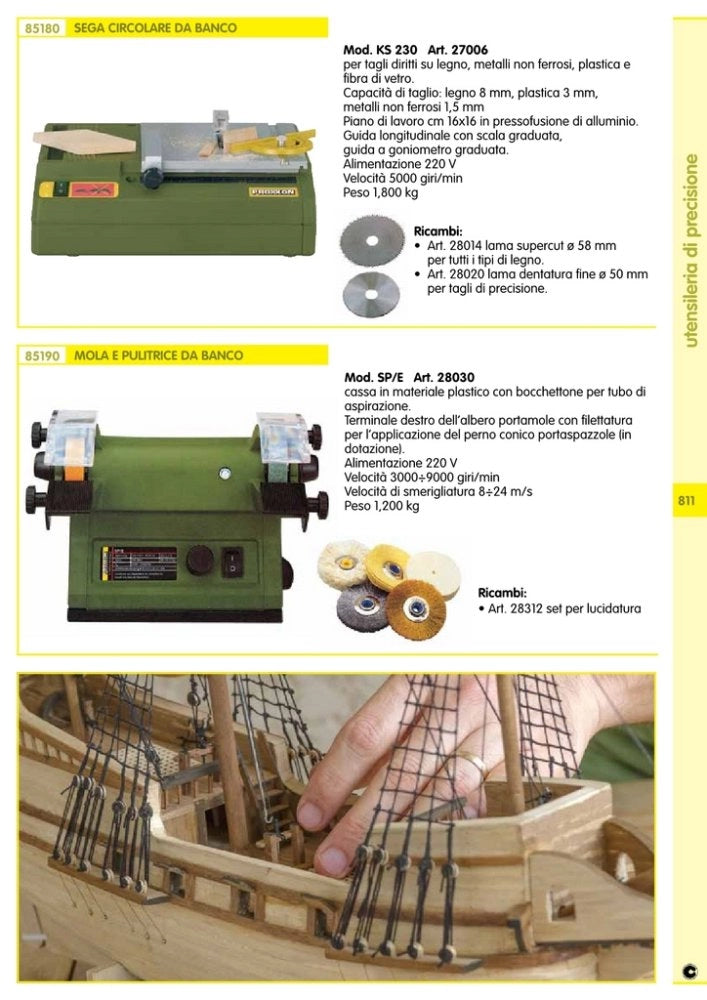 1pz proxxon 28020 lama per legno 50 mm cod:ferx.38203