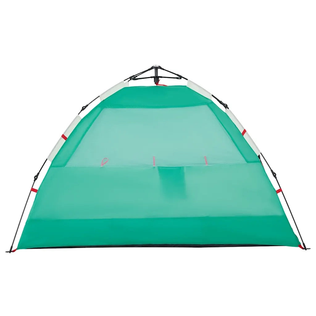 Tenda da Spiaggia 2 Persone Verde Rilascio Rapido Impermeabile 4005303