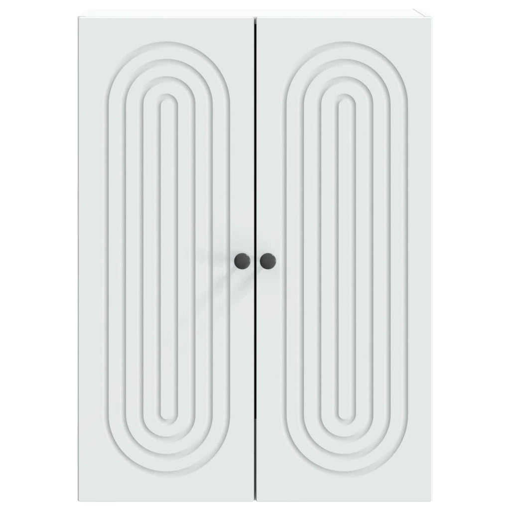 Mobiletto a muro Bianco 66 x 34,5 x 90 cm Legno ingegnerizzato 898055